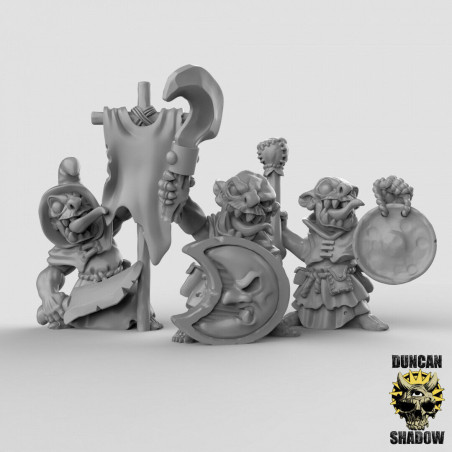 Orques & Gobelins – Duncan Shadow Miniatures – Figurines 3D pour Wargames & Jeux de Rôle
