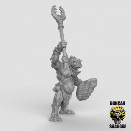 Figurines Anthropomorphes Duncan Shadow – Impression 3D pour Wargames et Jeux de Rôle
