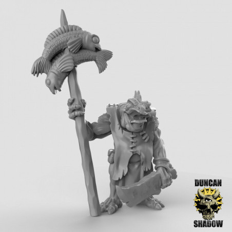 Figurines Anthropomorphes Duncan Shadow – Impression 3D pour Wargames et Jeux de Rôle

