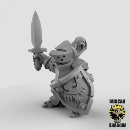 Halflings – Duncan Shadow Miniatures – Figurines 3D pour Wargames et Jeux de Rôle
