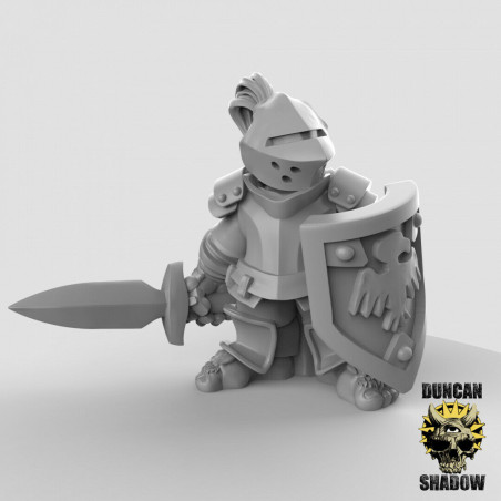 Halflings – Duncan Shadow Miniatures – Figurines 3D pour Wargames et Jeux de Rôle
