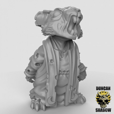 Figurines Anthropomorphes Duncan Shadow – Impression 3D pour Wargames et Jeux de Rôle
