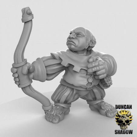 Halflings – Duncan Shadow Miniatures – Figurines 3D pour Wargames et Jeux de Rôle

