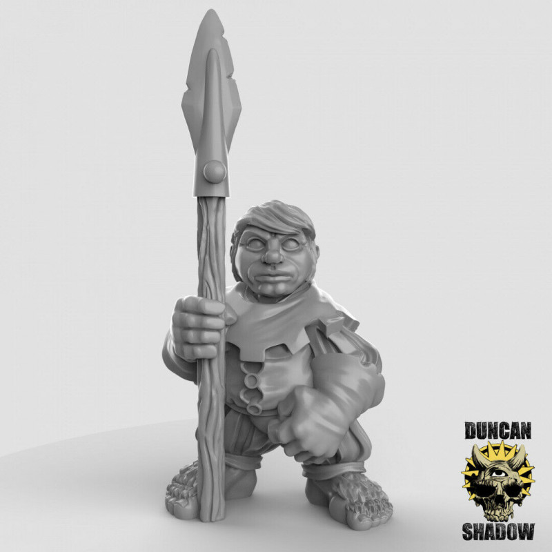 Halflings – Duncan Shadow Miniatures – Figurines 3D pour Wargames et Jeux de Rôle
