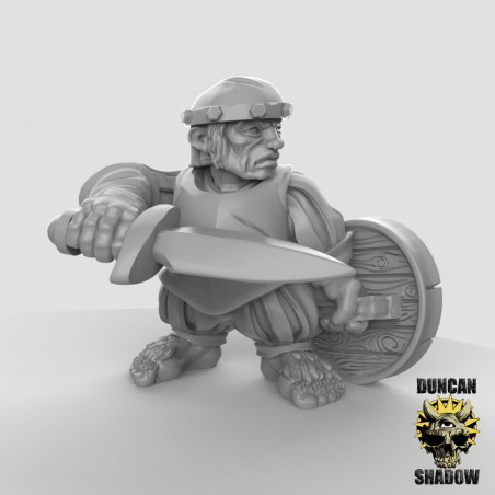 Halflings – Duncan Shadow Miniatures – Figurines 3D pour Wargames et Jeux de Rôle
