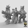 Figurines Anthropomorphes Duncan Shadow – Impression 3D pour Wargames et Jeux de Rôle
