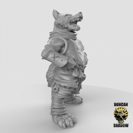 Figurines Anthropomorphes Duncan Shadow – Impression 3D pour Wargames et Jeux de Rôle
