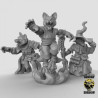 Figurines Anthropomorphes Duncan Shadow – Impression 3D pour Wargames et Jeux de Rôle
