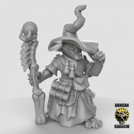 Figurines Anthropomorphes Duncan Shadow – Impression 3D pour Wargames et Jeux de Rôle
