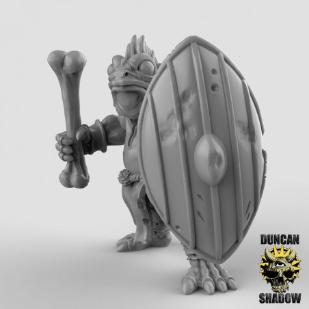 Figurines Anthropomorphes Duncan Shadow – Impression 3D pour Wargames et Jeux de Rôle
