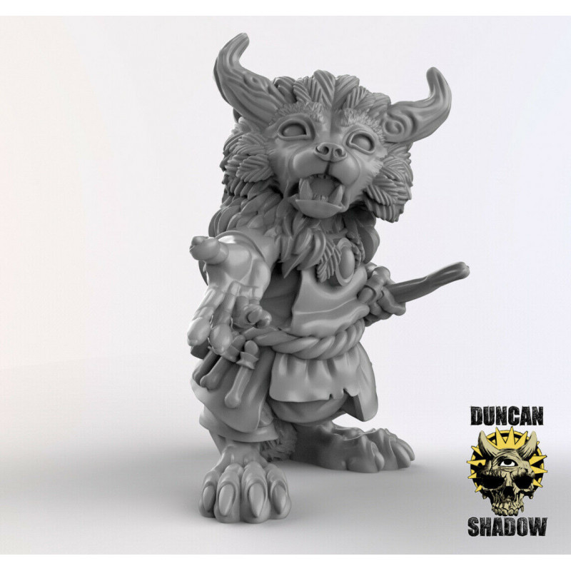Figurines Anthropomorphes Duncan Shadow – Impression 3D pour Wargames et Jeux de Rôle

