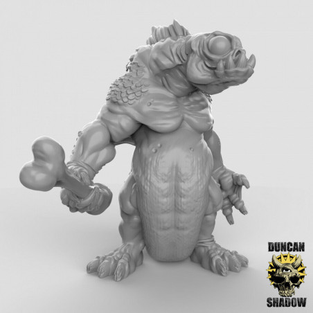 Figurines Anthropomorphes Duncan Shadow – Impression 3D pour Wargames et Jeux de Rôle
