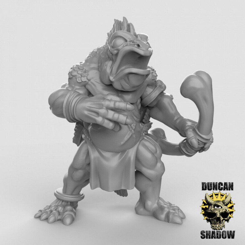 Figurines Anthropomorphes Duncan Shadow – Impression 3D pour Wargames et Jeux de Rôle
