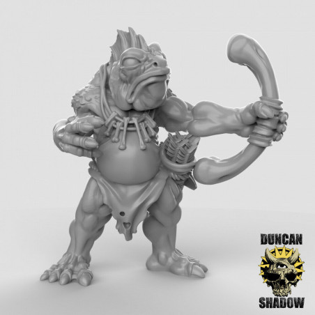Figurines Anthropomorphes Duncan Shadow – Impression 3D pour Wargames et Jeux de Rôle
