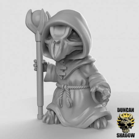 Figurines Anthropomorphes Duncan Shadow – Impression 3D pour Wargames et Jeux de Rôle
