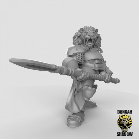 Figurines Anthropomorphes Duncan Shadow – Impression 3D pour Wargames et Jeux de Rôle
