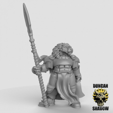 Figurines Anthropomorphes Duncan Shadow – Impression 3D pour Wargames et Jeux de Rôle
