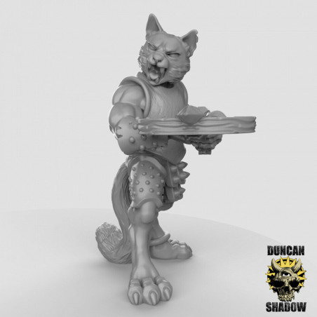 Figurines Anthropomorphes Duncan Shadow – Impression 3D pour Wargames et Jeux de Rôle
