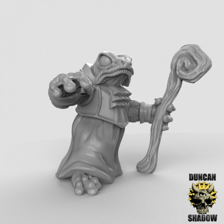 Figurines Anthropomorphes Duncan Shadow – Impression 3D pour Wargames et Jeux de Rôle
