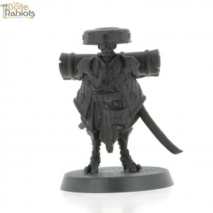 3D figurine 28mm Jeux de tôle/9th age/Cthulu-Bounty hunter Tau