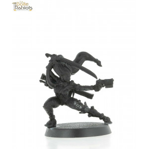 3D figurine 28mm Jeux de Rôle/9th age/Cthulu-Bounty hunter femme