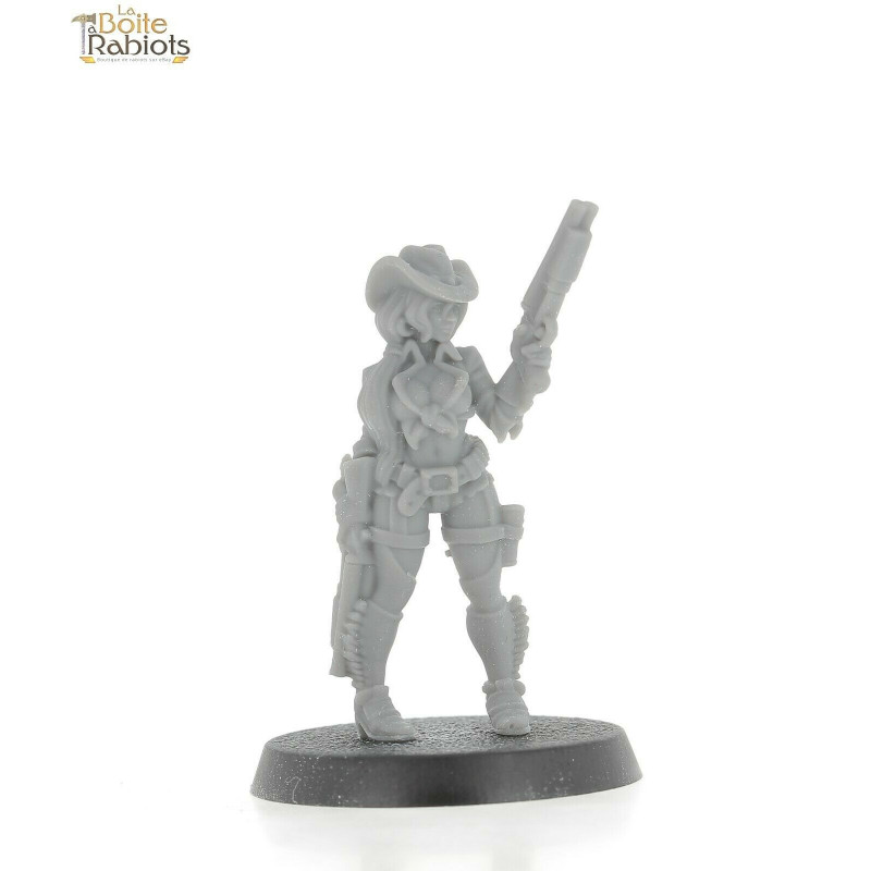 3D figurine 28mm Jeux de tôle/9th age/Cthulu-Com boy femme