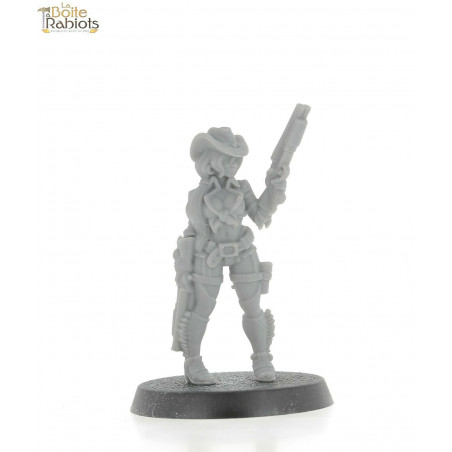 3D figurine 28mm Jeux de tôle/9th age/Cthulu-Com boy femme