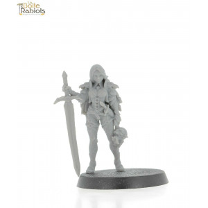 3D figurine 28mm Jeux de Rôle/9th age/Cthulu-Inquisitrice 5