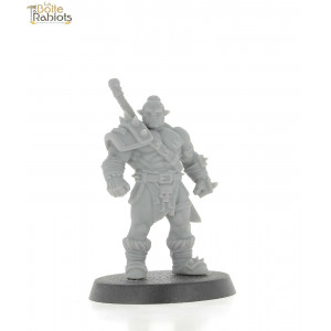 3D figurine 28mm Jeux de Rôle/9th age/Cthulu-Demi orc