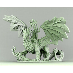 Forest Dragon impréssion 3d-Wood  elves- Dragon mage-Echelle 15mm