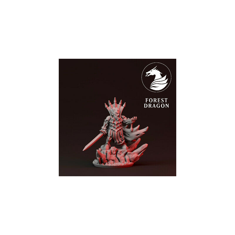 Forest Dragon impréssion 3d--Undead-Vampire-Echelle 15mm