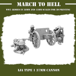 Japon -  TYPE 1 37mm canon  (2)