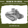 Véhicules Japonais 3D – Wargame WW2 – Figurines Résine 28mm et 15mm
