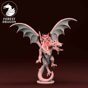 Forest Dragon impréssion 3d- Seigneur du chaos sur dragon Echelle 15mm