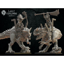 Guerriers Cuetzpal – Figurines Résine Fantasy 28mm | The Lost Kingdom


