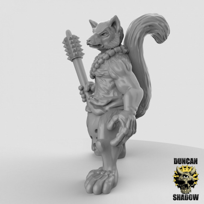 Figurines Anthropomorphes Duncan Shadow – Impression 3D pour Wargames et Jeux de Rôle
