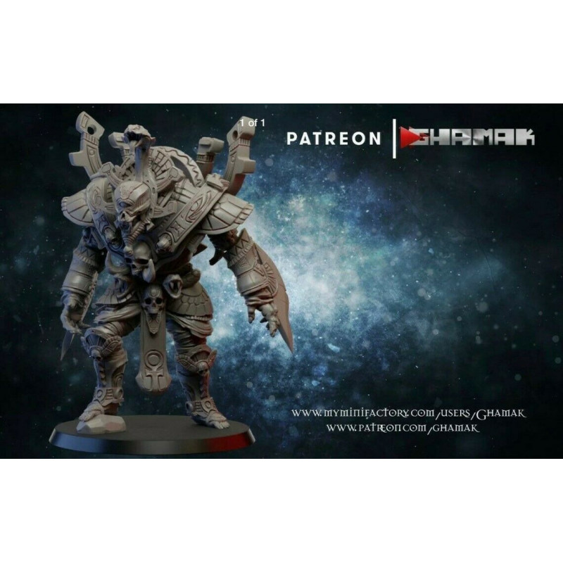 Figurines Morts-Vivants Ghamak – Armées Squelettiques et Horreurs Fantasy en 3D


