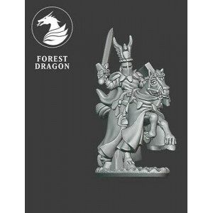 Forest Dragon impréssion 3d-Héros à cheval-Echelle 10mm