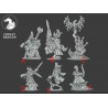Forest Dragon impréssion 3d-High elves-Héros 15mm