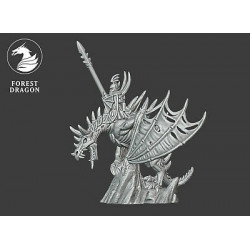 Forest Dragon impréssion 3d--Undead- Vampire lance sur horreur  Echelle 15mm