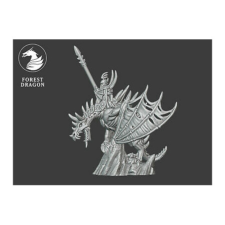Forest Dragon impréssion 3d--Undead- Vampire lance sur horreur  Echelle 15mm