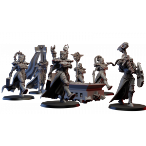 Figurine 3D Résine pour jeux de figurines Battle sisters-Sainte Katerina