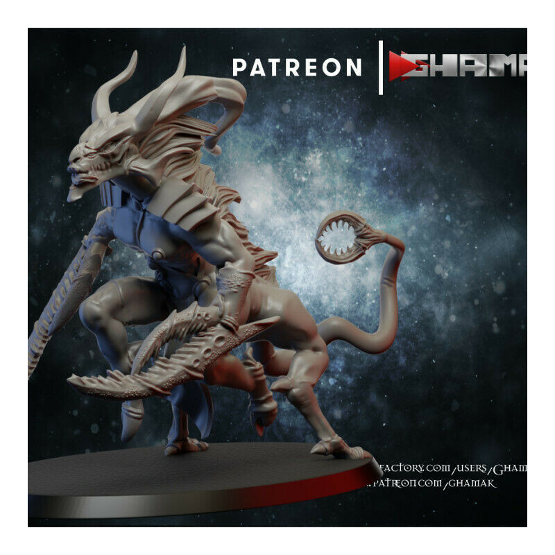 "Démons du Chaos Ghamak - Figurines 3D pour Wargames Fantasy & Batailles Épiques"