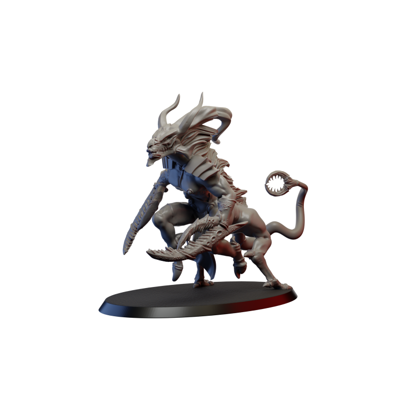 "Démons du Chaos Ghamak - Figurines 3D pour Wargames Fantasy & Batailles Épiques"