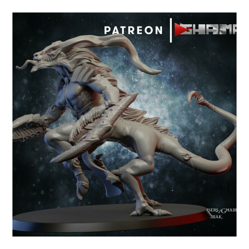 "Démons du Chaos Ghamak - Figurines 3D pour Wargames Fantasy & Batailles Épiques"