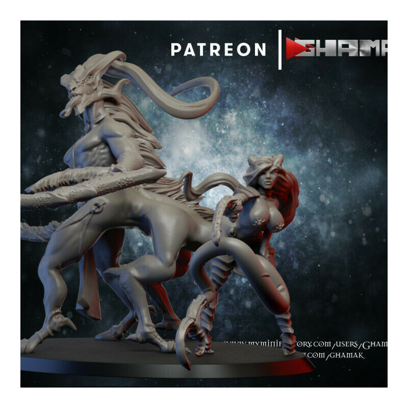"Démons du Chaos Ghamak - Figurines 3D pour Wargames Fantasy & Batailles Épiques"