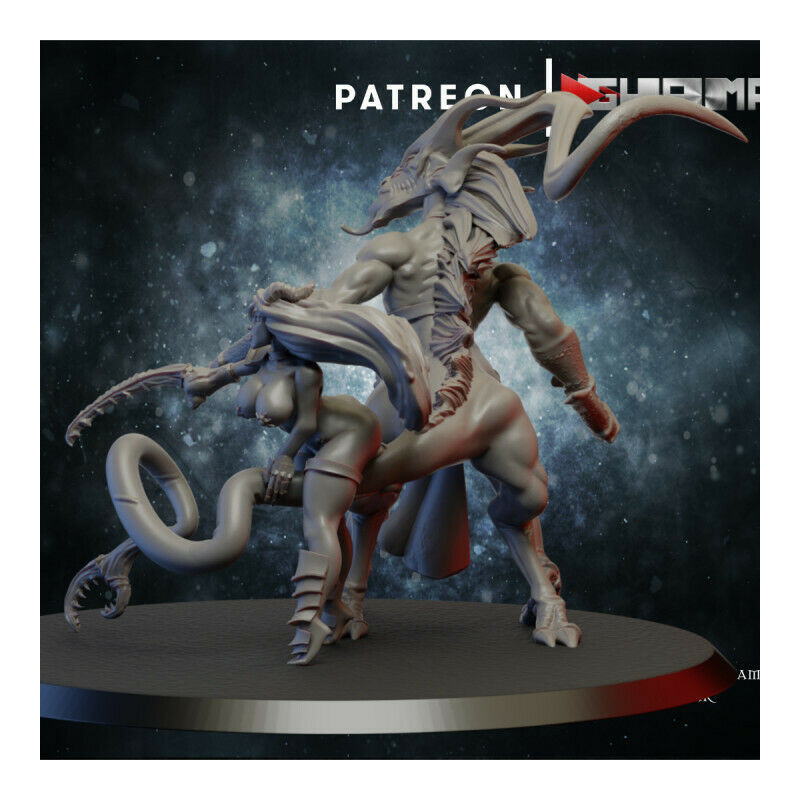 "Démons du Chaos Ghamak - Figurines 3D pour Wargames Fantasy & Batailles Épiques"