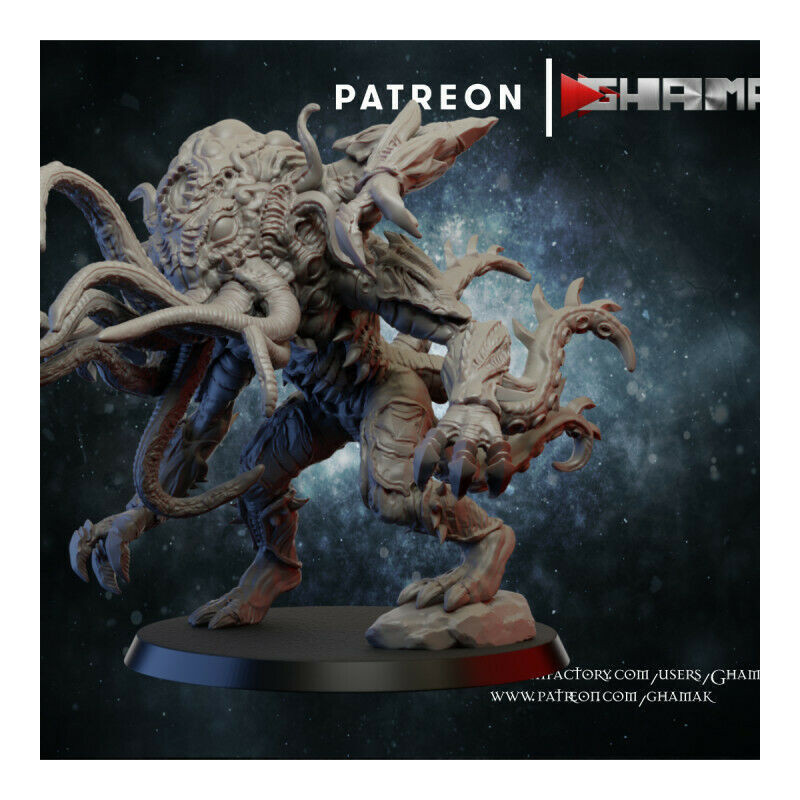 "Armée du Chaos Ghamak - Figurines 3D pour Wargames Fantasy & Batailles Épiques"