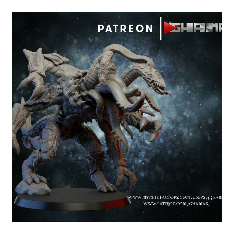 "Armée du Chaos Ghamak - Figurines 3D pour Wargames Fantasy & Batailles Épiques"
