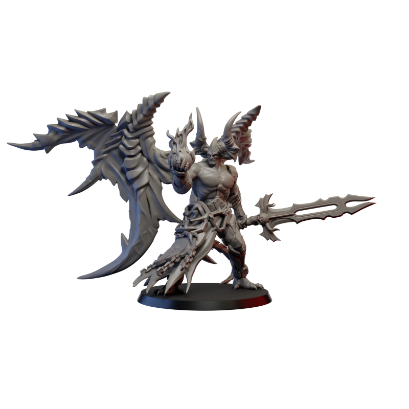 "Démons du Chaos Ghamak - Figurines 3D pour Wargames Fantasy & Batailles Épiques"